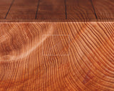 YSGB-603-11R-01 現代の名工 熊須健一製作 屋久杉卓上11路碁盤 杢入り 2.1寸 1枚盤 No.77020F ＊訳有品