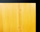 SPR04-606-HKG01 Hyuga Kaya Masame 1.9-Sun (about 60 mm thick) 13-ro 3-pieces Table Go Board　No.77031 *Tachimori-finish