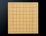 GLMB-608-20 Gold leaf finish Go Board "煌 KIRAMEKI" / Vermilion red base color 9x9-ro table Go board 1.5-Sun No.77046