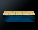 GLMB-608-06 前田漆工 「Maeda Blue」漆仕上げ9路碁盤 1.5寸 No.77049