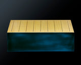 GLMB-608-07 前田漆工 「Maeda Blue」漆仕上げ9路碁盤 1.9寸 No.77050