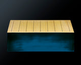 GLMB-608-07 前田漆工 「Maeda Blue」漆仕上げ9路碁盤 1.9寸 No.77050