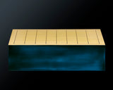 GLMB-608-07 前田漆工 「Maeda Blue」漆仕上げ9路碁盤 1.9寸 No.77050