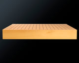 Go board craftsman Mr. Keiji MIWA made Japan grown Hon kaya 1.9 sun Tenchi-masa 1-piece Table Go Board No.78031