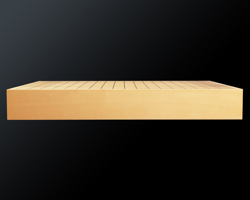 Go board craftsman Mr. Keiji MIWA made China grown Hon kaya 1.9-Sun (60mm thick) Ten-masa 1-piece Table Go Board No.78035