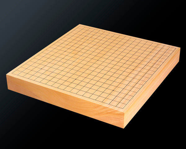 卓上碁盤 本榧 征目 1.9寸(57mm) 3枚はぎ盤 新品同様 - 囲碁