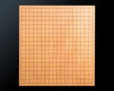 Go board craftsman Mr. Keiji MIWA made China grown Hon kaya 2.7-Sun (82mm thick) Ten-masa 1-piece Table Go Board No.78039