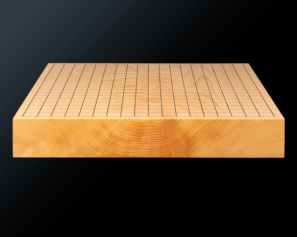 Go board craftsman Mr. Keiji MIWA made Japan grown Hon kaya 2.1-Sun (64mm thick) Kiura 1-piece Table Go Board No.78042