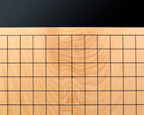 盤師 三輪京司製作 日本産本榧卓上碁盤 木裏 2.1寸 No.78042