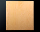 Go board craftsman Mr. Keiji MIWA made Japan grown Hon kaya 2.1-Sun (64mm thick) Kiura 1-piece Table Go Board No.78043