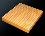 『January 5th "Igo Day" Celebration SALE』512-IGD-GS11 Go 3-Piece Set - Clamshell Go Stones Premium Blossom grade size35 + Miyama guwa / Deep mountain mulberry Go bowls + China grown Hon kaya made Table Go Board