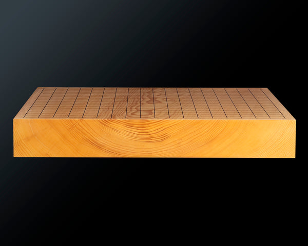 Go board craftsman Mr. Keiji MIWA made Japan grown Hon kaya 1.9-Sun (59mm thick) Kiura 1-piece Table Go Board No.78050