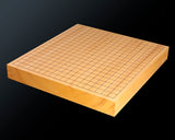 Go board craftsman Mr. Keiji MIWA made Japan grown Hon kaya 1.8-Sun (55mm thick) Kiura 1-piece Table Go Board No.78051