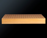 Go board craftsman Mr. Keiji MIWA made Japan grown Hon kaya 1.8-Sun (55mm thick) Kiura 1-piece Table Go Board No.78051