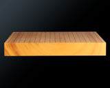 Go board craftsman Mr. Keiji MIWA made Japan grown Hon kaya 1.8-Sun (55mm thick) Kiura 1-piece Table Go Board No.78051