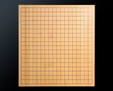 Go board craftsman Mr. Keiji MIWA made Japan grown Hon kaya 1.8-Sun (55mm thick) Kiura 1-piece Table Go Board No.78051