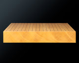 Go board craftsman Mr. Keiji MIWA made Japan grown Hon kaya 2.2-Sun (55mm thick) Ten-masa 1-piece Table Go Board No.78052