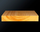 511-MGB-01 Go board craftsman Mr. Keiji MIWA made Japan grown Kaya 2.1-Sun (about 64 mm thick) Kiura 1-piece Table Go Board No.78074