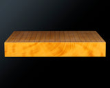 601-MWB-02 Go board craftsman Mr. Keiji MIWA made China grown Hon kaya 2.0-Sun (62mm thick) Ten-masa 1-piece Table Go Board No.78077