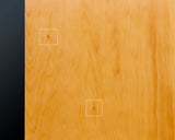 601-MWB-02 Go board craftsman Mr. Keiji MIWA made China grown Hon kaya 2.0-Sun (62mm thick) Ten-masa 1-piece Table Go Board No.78077