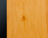 601-MWB-03 Go board craftsman Mr. Keiji MIWA made Japan grown Hon kaya 1.9-Sun (59mm thick) Itame 1-piece Table Go Board No.78078