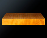 601-MWB-04 Go board craftsman Mr. Keiji MIWA made China grown Hon kaya 1.9-Sun (59mm thick) Tenchi-masa 1-piece Table Go Board No.78079
