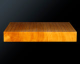 601-MWB-04 Go board craftsman Mr. Keiji MIWA made China grown Hon kaya 1.9-Sun (59mm thick) Tenchi-masa 1-piece Table Go Board No.78079