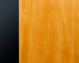 601-MWB-04 Go board craftsman Mr. Keiji MIWA made China grown Hon kaya 1.9-Sun (59mm thick) Tenchi-masa 1-piece Table Go Board No.78079