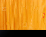 601-MWB-05 Go board craftsman Mr. Keiji MIWA made Hyuga kaya 13-ro 1.9-Sun (60mm thick) Tenchi-masa 1-piece Table Go Board No.78080