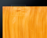 601-MWB-05 Go board craftsman Mr. Keiji MIWA made Hyuga kaya 13-ro 1.9-Sun (60mm thick) Tenchi-masa 1-piece Table Go Board No.78080