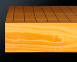 601-MWB-05 Go board craftsman Mr. Keiji MIWA made Hyuga kaya 13-ro 1.9-Sun (60mm thick) Tenchi-masa 1-piece Table Go Board No.78080