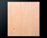 Board craftsman Mr. Torayoshi YOSHIDA made Shin-Kaya Go Board 2.9-Sun 1 piece board No.79040F *Off-spec