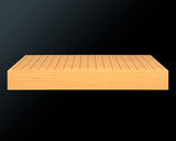 Go Board craftsman Mr. Torayoshi Yoshida made Chinese grown Hon kaya 1.8-Sun(56mm thick) Tenchi-masa 1-piece Table Go Board No.79054F