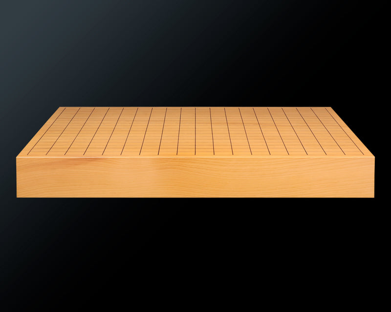 Go Board craftsman Mr. Torayoshi Yoshida made Chinese grown Hon kaya 1.8-Sun(55mm thick) Shihou-masa 1-piece Table Go Board No.79056F