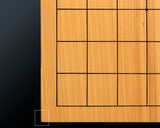 Go Board craftsman Mr. Torayoshi Yoshida made Hyuga kaya 2.8-Sun(87mm thick) Kiura 1-piece Table Go Board No.79058F
