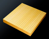 Board craftsman Mr.Torayoshi Yoshida made Japan grown Kaya Masame 1.8-Sun(75 mm thick) 3-pieces table Go board No.79075F