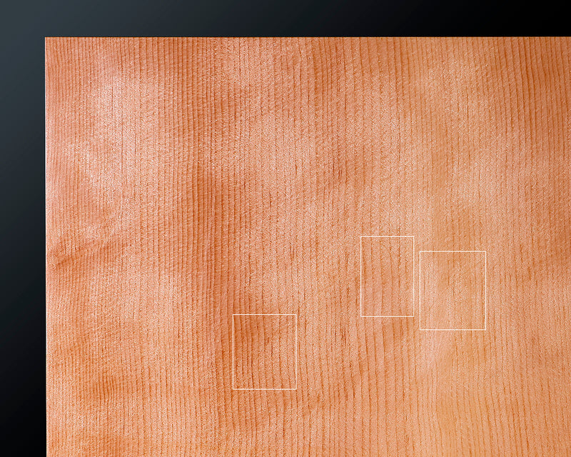 Board craftsman Mr. YOSHIDA made Shin kaya [Spruce wood] Shihou-masa 2.8-Sun (thick about 86 mm) No.79082F