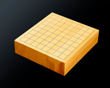601-YDB-02 Board craftsman Mr.Torayoshi Yoshida made China grown Kaya Tenchi-masa 1.7-Sun(53 mm thick) one-piece 9-ro table Go board No.79083F