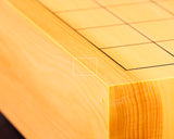 601-YDB-02 Board craftsman Mr.Torayoshi Yoshida made China grown Kaya Tenchi-masa 1.7-Sun(53 mm thick) one-piece 9-ro table Go board No.79083F