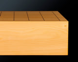 601-YDB-02 Board craftsman Mr.Torayoshi Yoshida made China grown Kaya Tenchi-masa 1.7-Sun(53 mm thick) one-piece 9-ro table Go board No.79083F