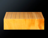601-YDB-03 Board craftsman Mr.Torayoshi Yoshida made China grown Kaya Tenchi-masa 1.7-Sun(54 mm thick) one-piece 9-ro table Go board No.79084