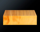 601-YDB-03 Board craftsman Mr.Torayoshi Yoshida made China grown Kaya Tenchi-masa 1.7-Sun(54 mm thick) one-piece 9-ro table Go board No.79084