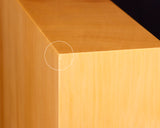 601-YDB-03 Board craftsman Mr.Torayoshi Yoshida made China grown Kaya Tenchi-masa 1.7-Sun(54 mm thick) one-piece 9-ro table Go board No.79084