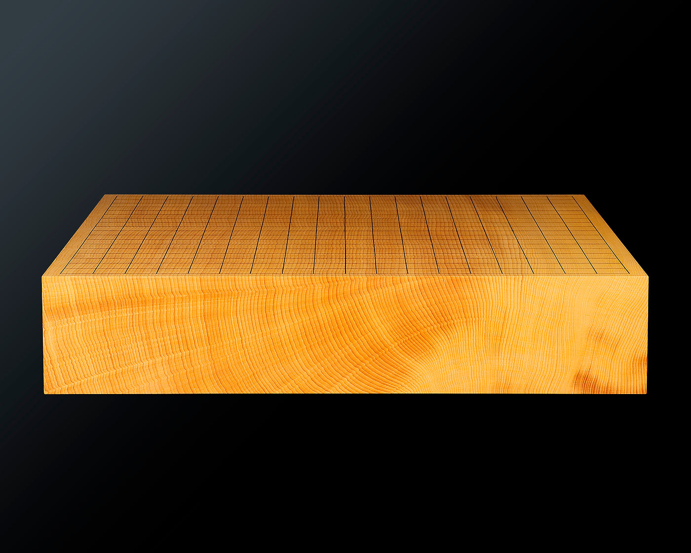 601-YDB-06 盤師 吉田寅義製作 中国産本榧卓上碁盤 天地柾 2.8寸 1枚盤 601-YDB-06 盤師 吉田寅義製作 中国産本榧卓上碁盤 天地柾 2.8寸 1枚盤