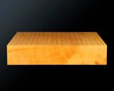 601-YDB-06 Board craftsman Mr.Torayoshi Yoshida made China grown Kaya Tenchi-masa 2.8-Sun(85 mm thick) one-piece table Go board No.79087F *Off-spec