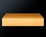 601-YDB-06 Board craftsman Mr.Torayoshi Yoshida made China grown Kaya Tenchi-masa 2.8-Sun(85 mm thick) one-piece table Go board No.79087F *Off-spec