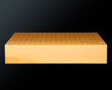 601-YDB-06 Board craftsman Mr.Torayoshi Yoshida made China grown Kaya Tenchi-masa 2.8-Sun(85 mm thick) one-piece table Go board No.79087F *Off-spec