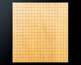 601-YDB-06 Board craftsman Mr.Torayoshi Yoshida made China grown Kaya Tenchi-masa 2.8-Sun(85 mm thick) one-piece table Go board No.79087F *Off-spec