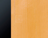 601-YDB-06 Board craftsman Mr.Torayoshi Yoshida made China grown Kaya Tenchi-masa 2.8-Sun(85 mm thick) one-piece table Go board No.79087F *Off-spec