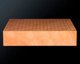Board craftsman Mr.Yoshida made Shin kaya [Spruce wood] Shihou-koguchi 2.9-Sun (about 88 mm thick) Table Go Board No.79088F